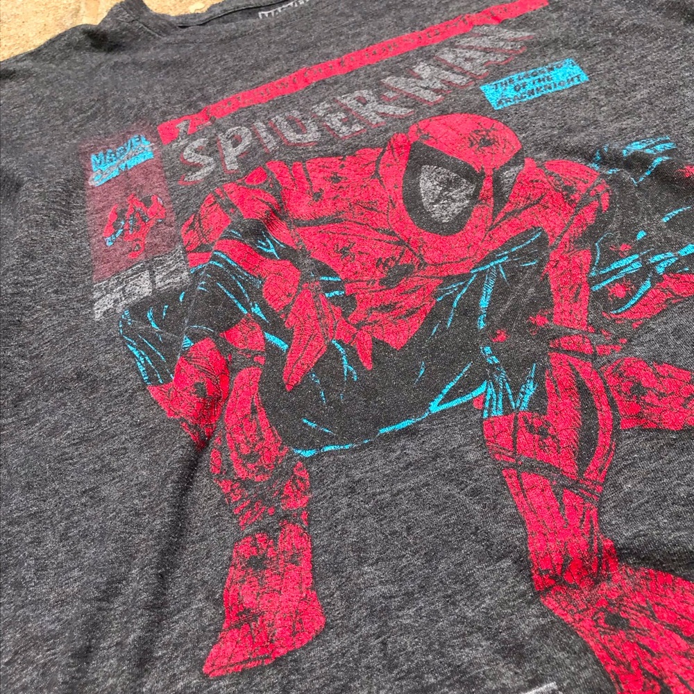 MARVEL cropped Spider-Man T-shirt - L/G